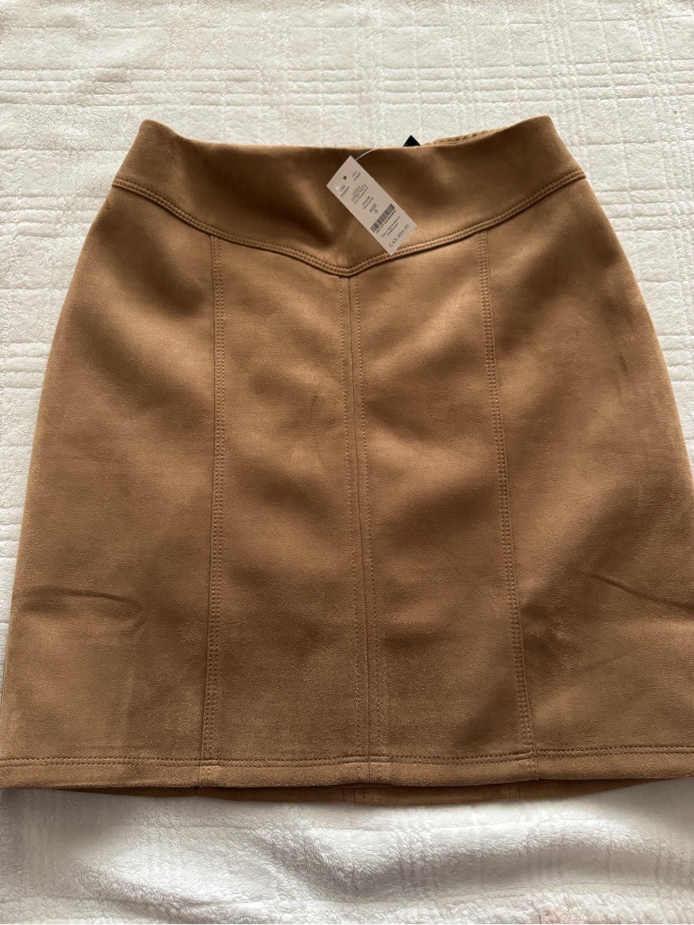 White House Black Market Camel Mini Skirt